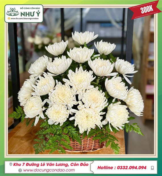 Giỏ Hoa 300k