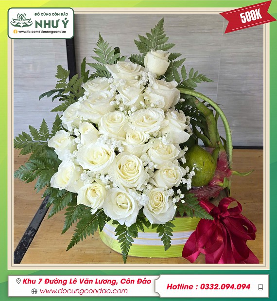 giỏ hoa quả 500k