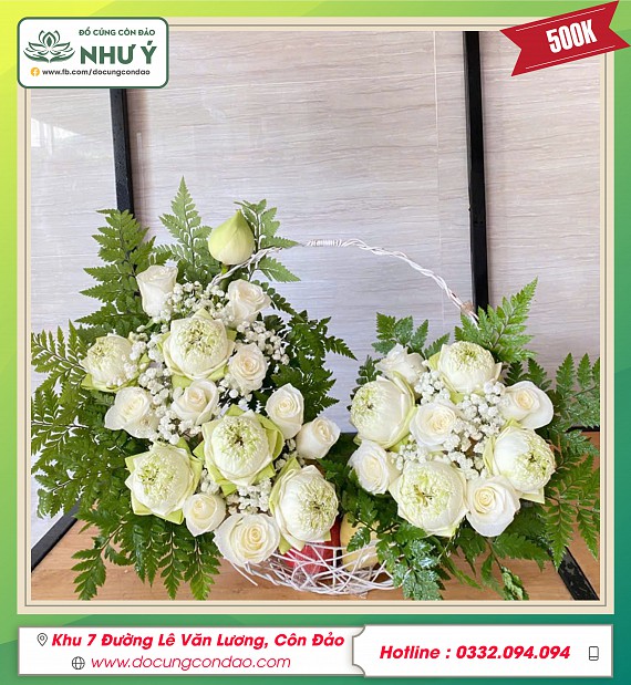 giỏ hoa quả 500k