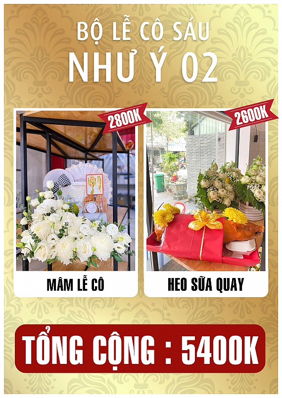 bộ lễ cô 5400k